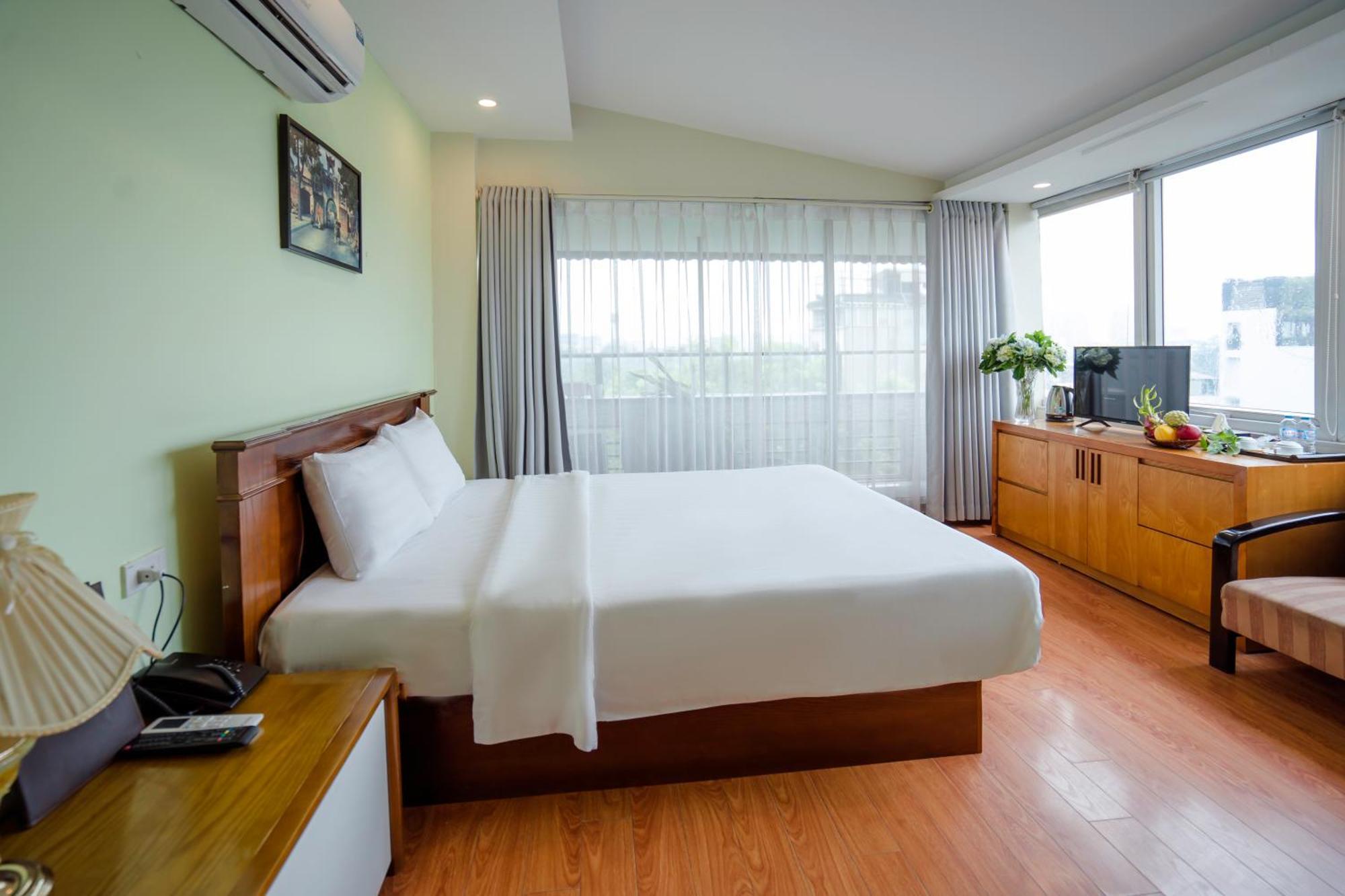 Ha Noi Lake View Hotel & Travel 河内 外观 照片